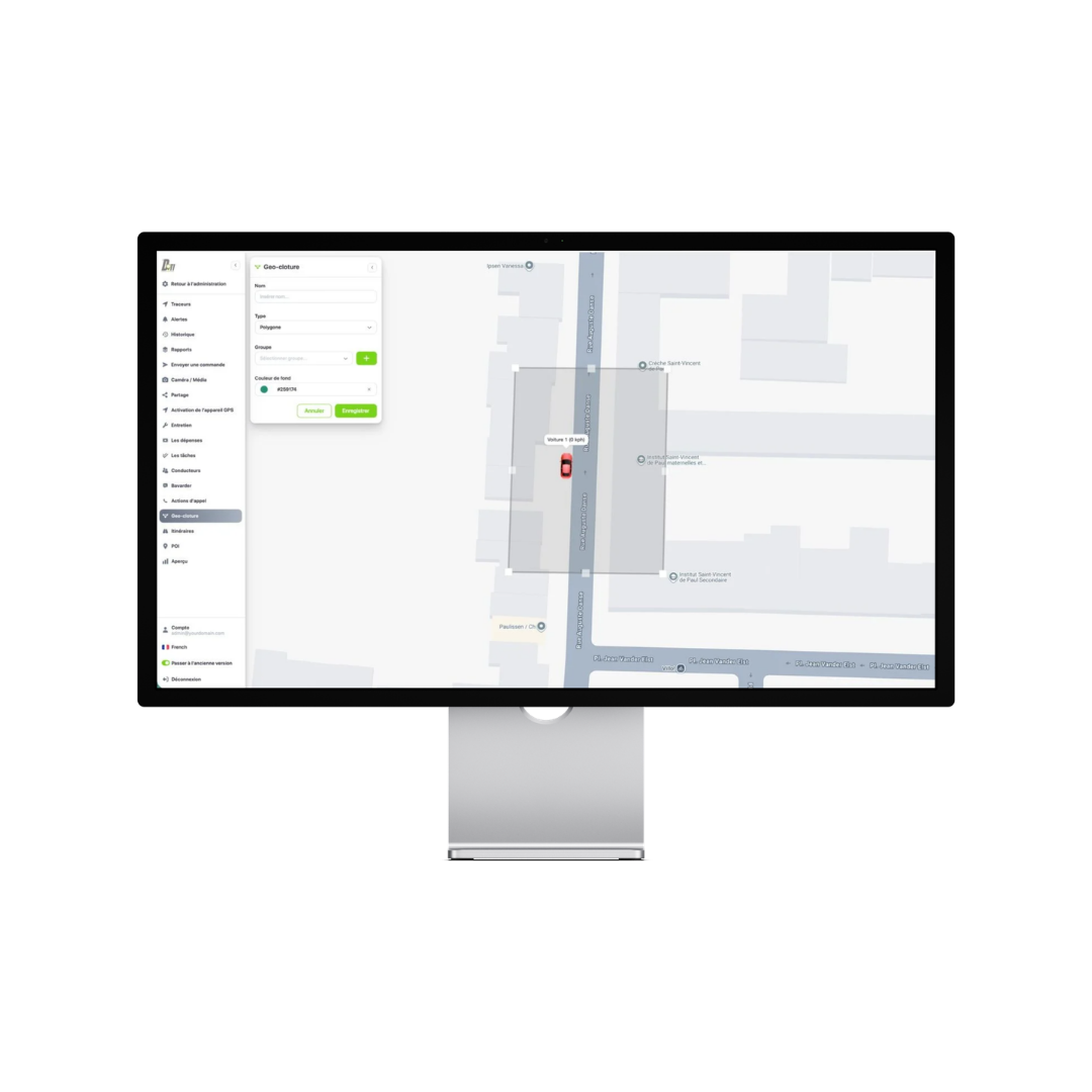 Geofence zones